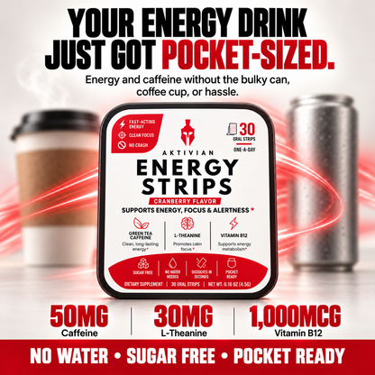AKTIVIAN Energy Strips - Cranberry
