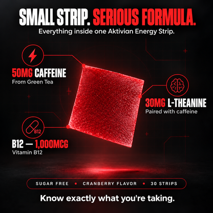 AKTIVIAN Energy Strips - Cranberry